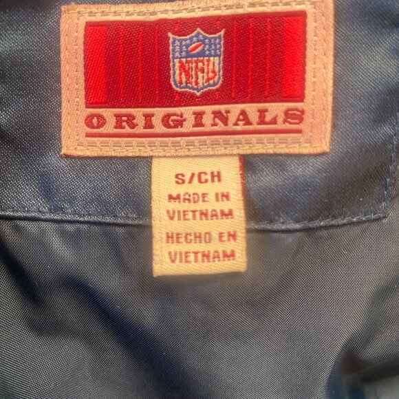 45-(VWC) Chicago Bears. NFL Originals Bears. Nylon. Starter Jacket - Picture 9 of 15